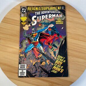 DC Comics The Adventures of Superman #503 1993 Reign of the Supermen